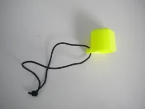 Hard Valve Protector Cap  "Neon YELLOW" - Product Image