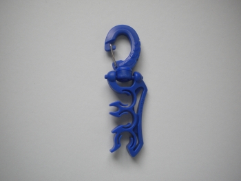 HeavyDuty3HolderHoseClipBLUE