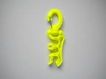 HeavyDuty3HolderHoseClipYellow