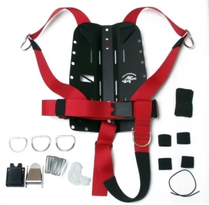 Hog Hogarthian Basic Harness "RED Webbing" - Product Image