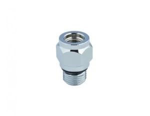 Hose Adapter 1/2-20 male to 3/8-24 female "Nitrox Ready" - Product Image