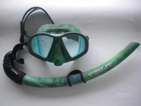Hydro-DipMaskandMatchingSnorkelComboGreenDesign