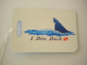 I Bite Back Luggage Tag   "One Tag Price" - Product Image
