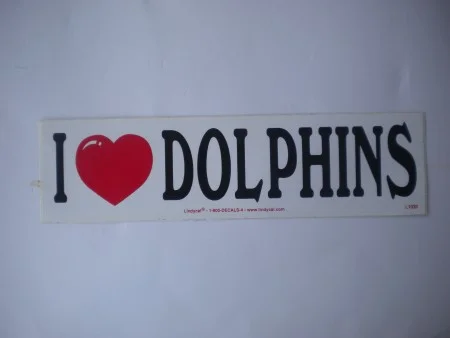 ILoveDolphinsDecal