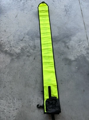 5' Foot Yellow both sides w/ Finger Spool Pocket "Flapper valve closure"  