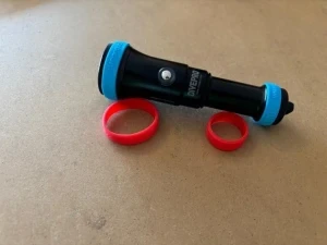 1800 Lumen Dive Light "Tec Black Body"