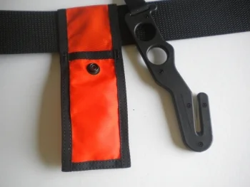 LongHandleHookCutterBlackHandleOrangePouch