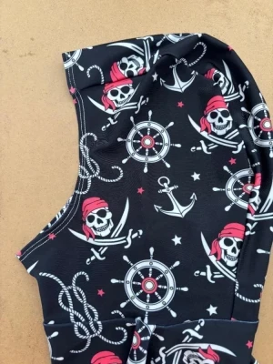 Lycra Fully Trimmable Hood "Pirate Design" - Product Image