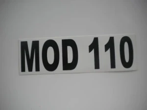 MOD 110 Sticker