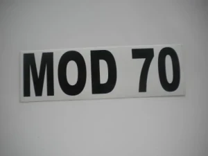 MOD 70 Sticker