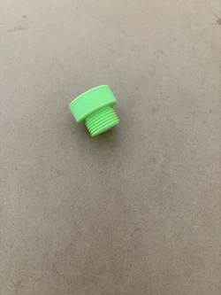 Male Din Dust Cap "Apple Green"