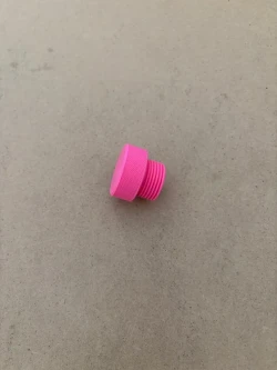 Male Din Dust Cap "Pink"