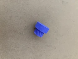 Male Din Dust Cap "Purple"