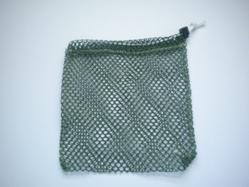 MiniDrawstringMeshBagGreen