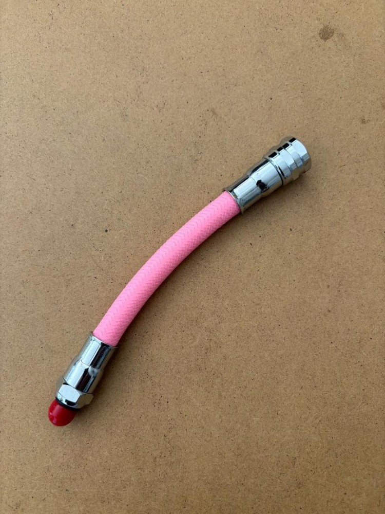 NEW6InchDoubleBraidedLowPressureHosePINK