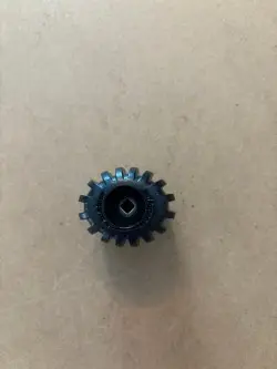 Handwheel SHORT OVAL Style (BLACK) - Product Image