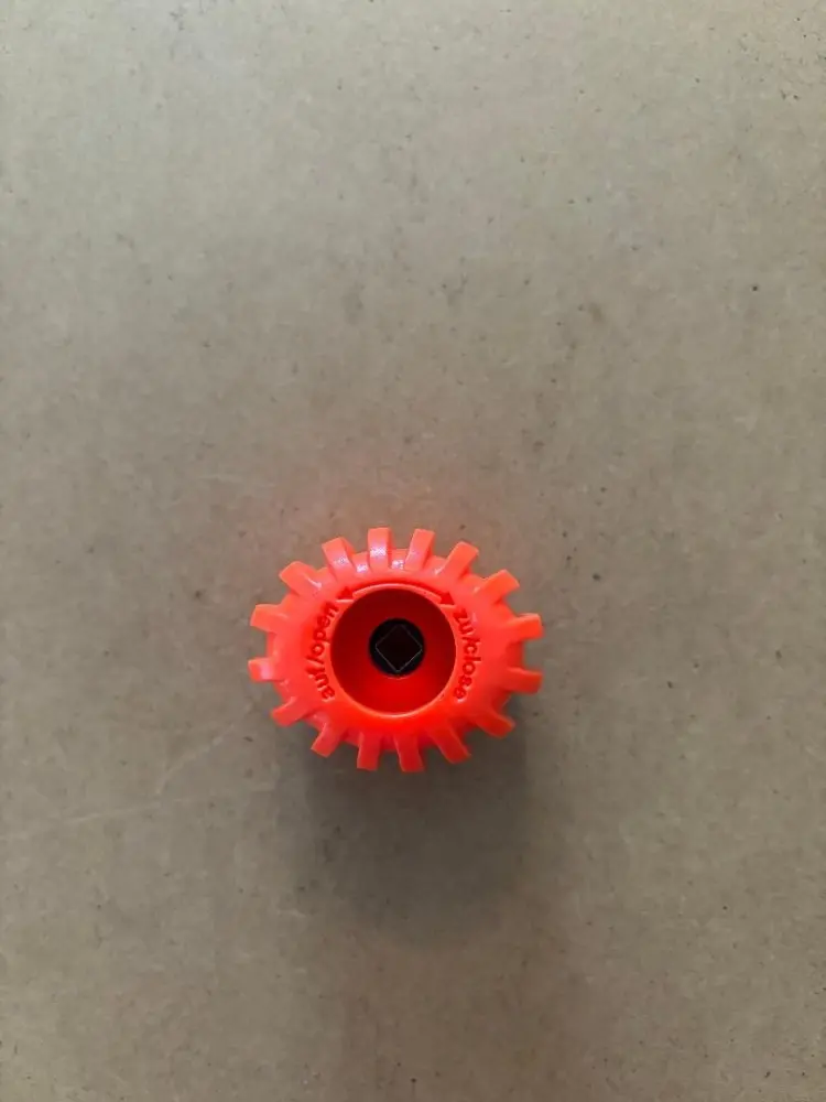 HandwheelSHORTOVALStyleHighVisSafetyORANGE