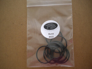 #022 Buna 10 Pack O-Rings "Common Regulator Piston Ring; Body Plug Seal"