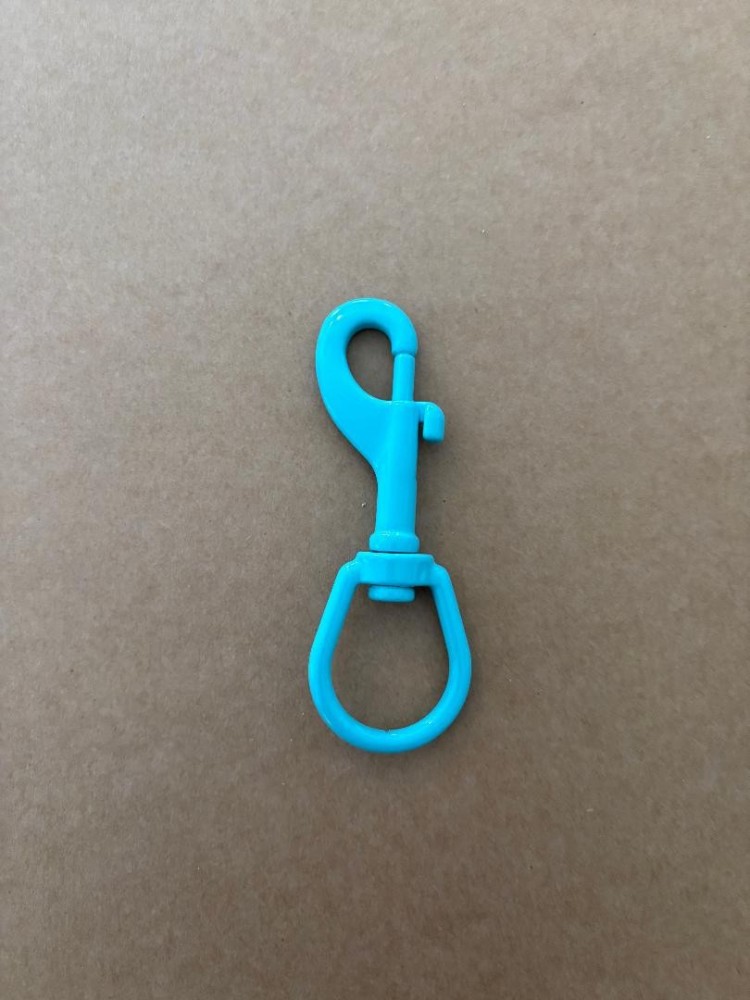 New1Inch100mmPowderCoatedStainlessSwivelBoltSnapBlueBody