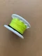 100FT Polycarbonate Engineered Finger Spool "White Body - Neon Yellow Line" 