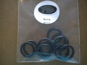 #113 Buna 10 Pack O-Rings "Aquarius Piston Ring/Cap Seal; Healthway regulators" - Product Image