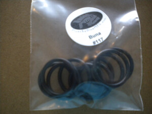 #117 Buna 10 Pack O-Rings "HP Cap Seal, Dacor HP Modules, Calypso Regulators" - Product Image