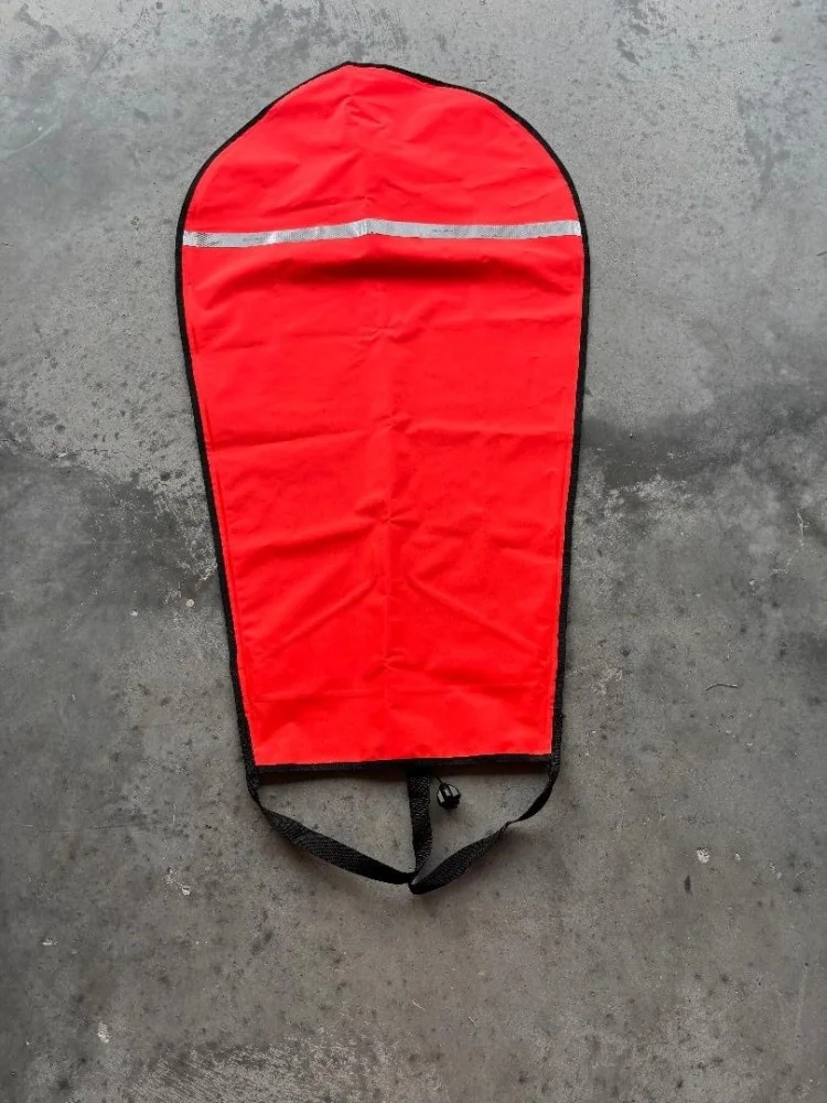 New125lbOrangeLiftbagNon-SpillFlapperValvewSolasReflectiveTape1Left