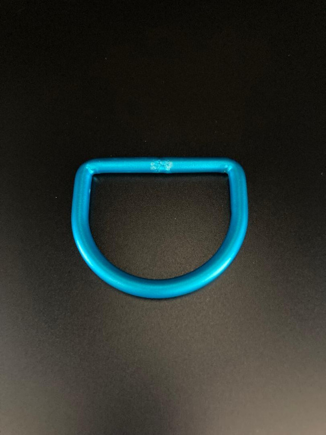 2AluminumD-RingStraightBLUEFinish