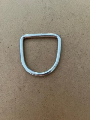 New! 2" D-Ring 6mm Long Straight - Product Image