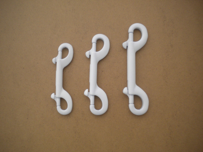 3.5"  Powder Coated Stainless Steel Double Ender "White Body!" - Product Image