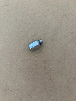 New! 3/8-24 Female to 3/8-24 male 360 degree Swiveling Adapter - Product Image