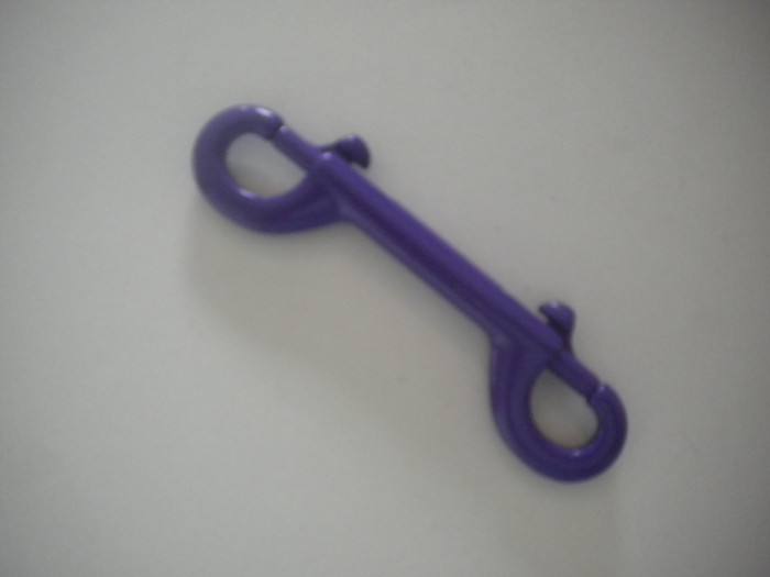 412PowderCoatedStainlessSteelDoubleEnderPURPLEBody