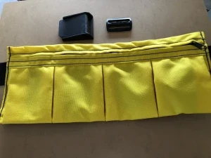 New! 4 Pocket Weight Pocket "High Viz Safety Yellow" - Product Image