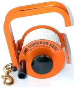 4" Reef Scuba Survivor Reel!  - Product Image