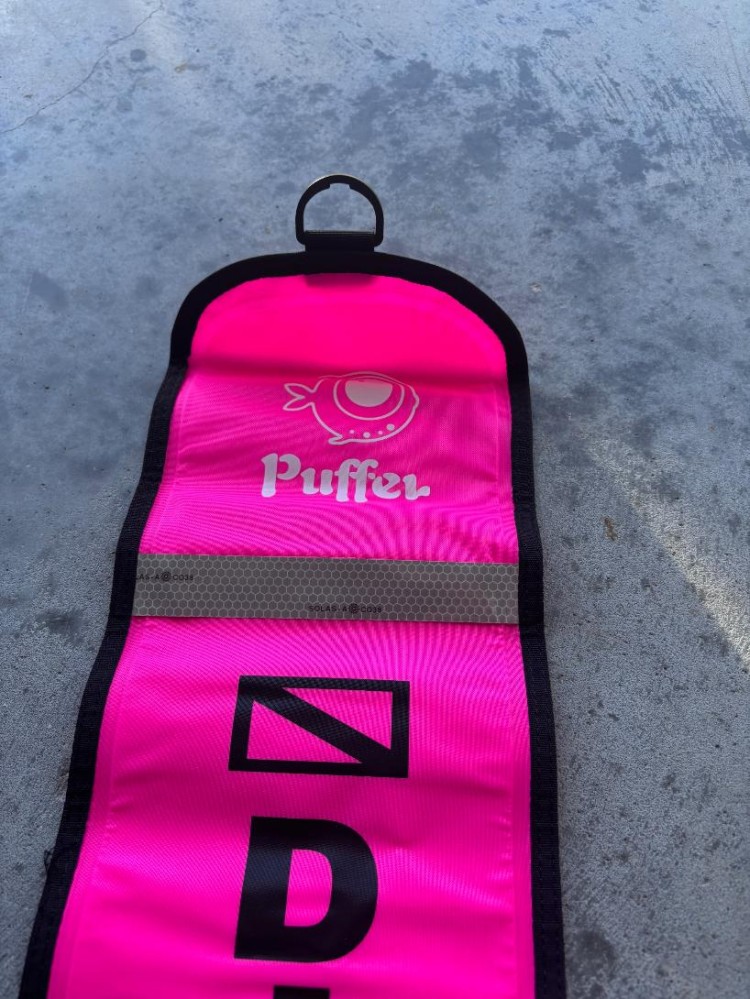 New! 45" Inch Pink Smb w/ Low profile Opv and flapper valve at bottom