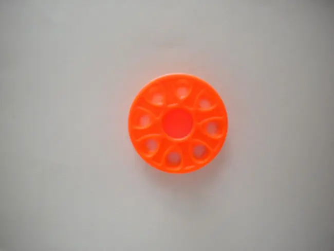 50FeetEmptyFingerSpoolSafetyOrangeBody