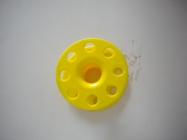 BackinStock50FeetEmptyFingerSpoolHighVizSafetyYellowBody