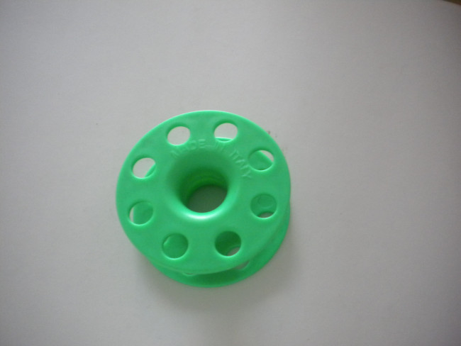 New50FeetEmptyFingerSpoolNitroxGreenBody