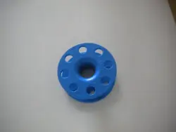 New! 50 Feet Empty Finger Spool " Ocean Blue Body"