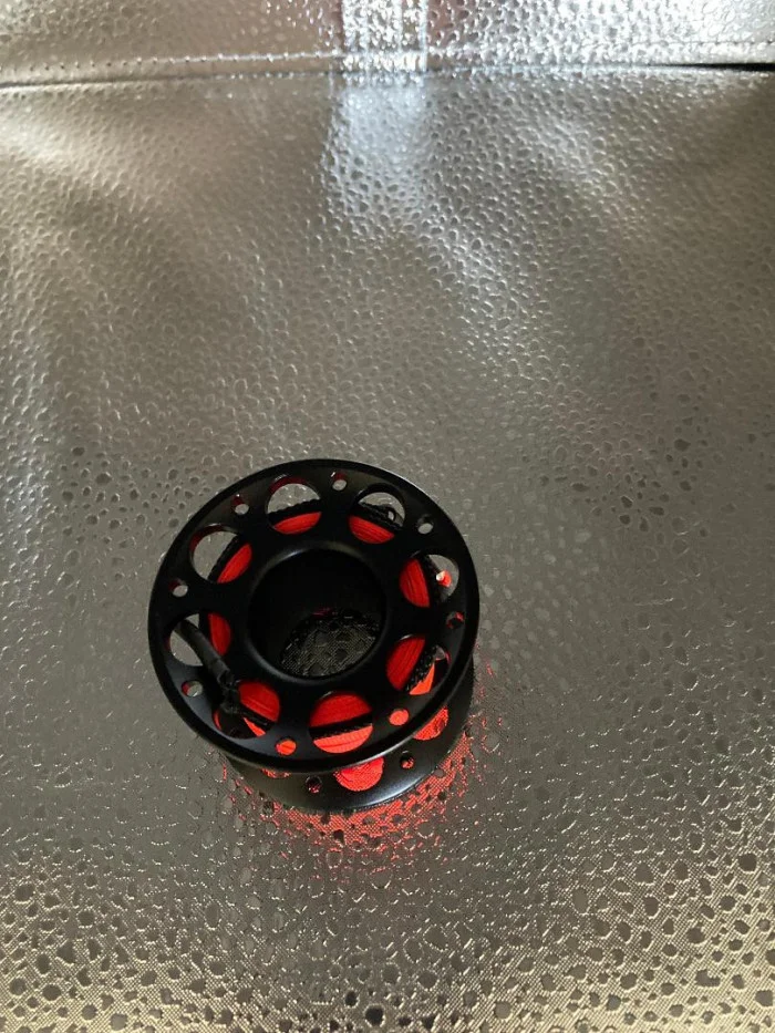 New50FootBlackAluminumBodyCompactwFlatLineHighVizORANGEFlatline