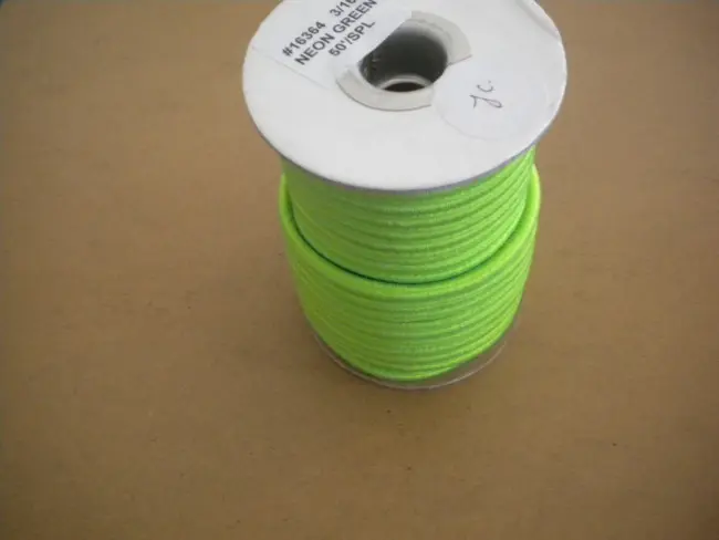 50footRoll316BungeeShockCordNeonGREEN...CommercialGradeBungee