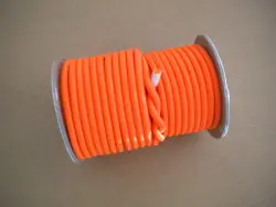 50 foot Roll 3/16" Bungee Shock Cord  "Neon ORANGE" ...Commercial Grade - Product Image