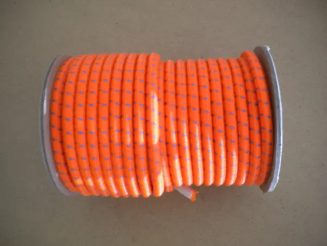 50footRoll316BungeeShockCordNeonORANGEwBlueTracer...CommercialGrade
