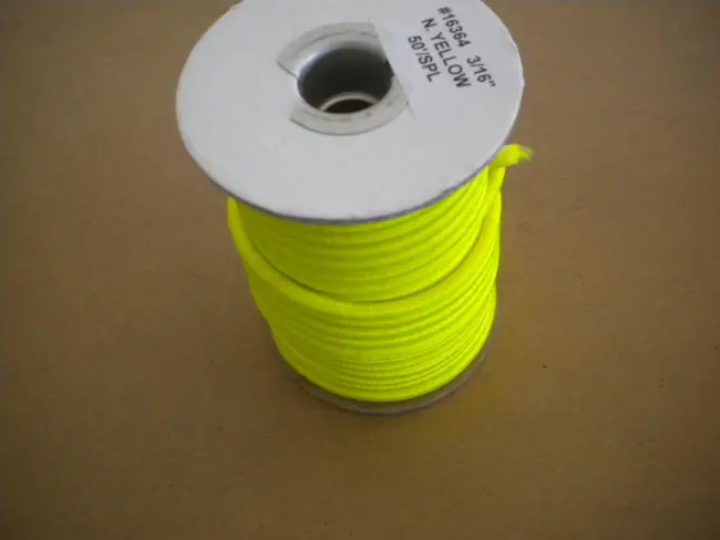 50footRoll316BungeeShockCordNeonYELLOW...CommercialGradeBungee