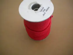 50 foot Roll 3/16" Bungee Shock Cord  RED ...Commercial Grade Bungee - Product Image