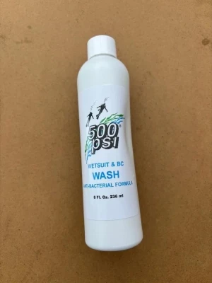 New! 500 PSI Bc & Wetsuit Wash 8oz Bottle