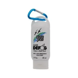 500 PSI Mask Defog Sports Bottle w/ Carabiner Clip - Product Image