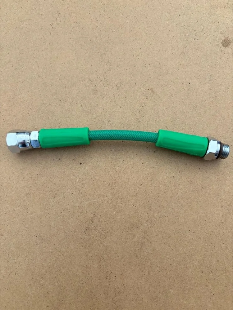 New6HighPressureGREENBraidedThinTypeHPHose