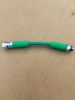 New! 6" High Pressure GREEN Braided "Thin Type HP Hose" 