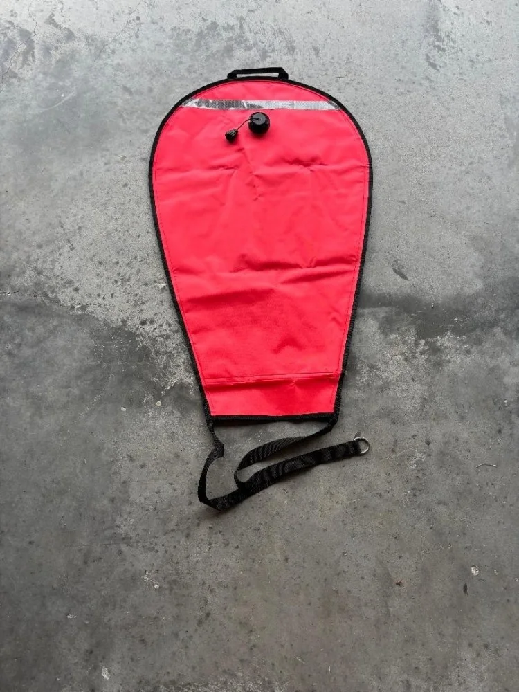 New60lbOrangeLiftbagNon-SpillFlapperValvewSolasReflectiveTape1Left